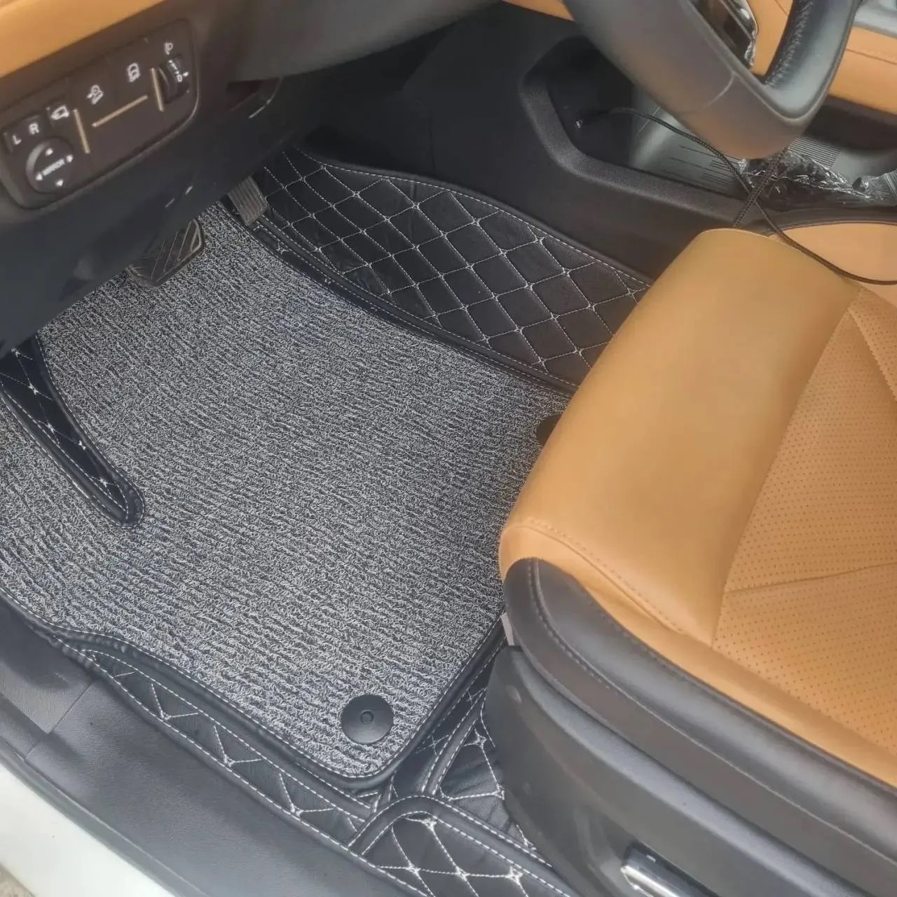 Автомобильные 3D коврики из экокожи для Changan